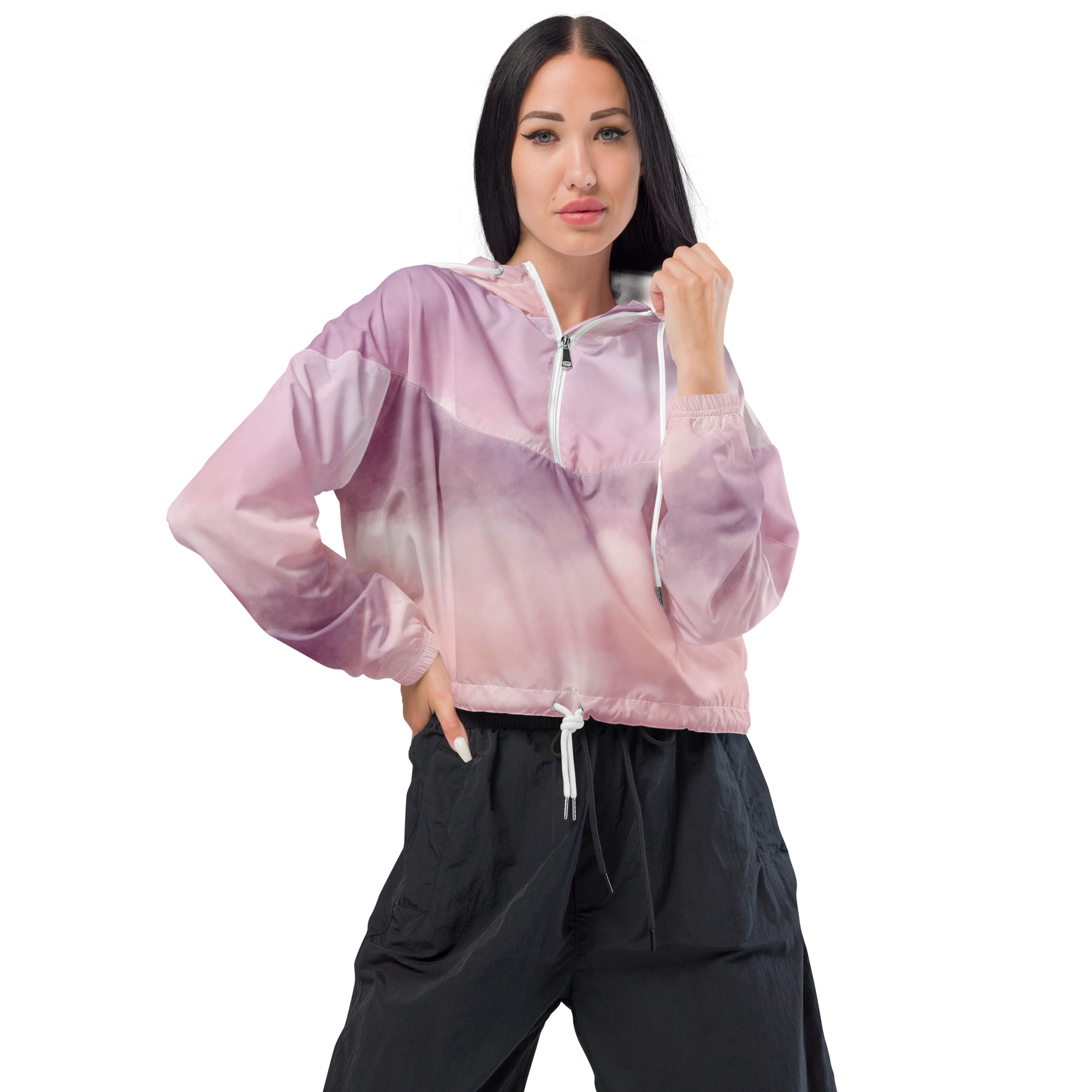 Women’s cropped windbreaker - Image 2