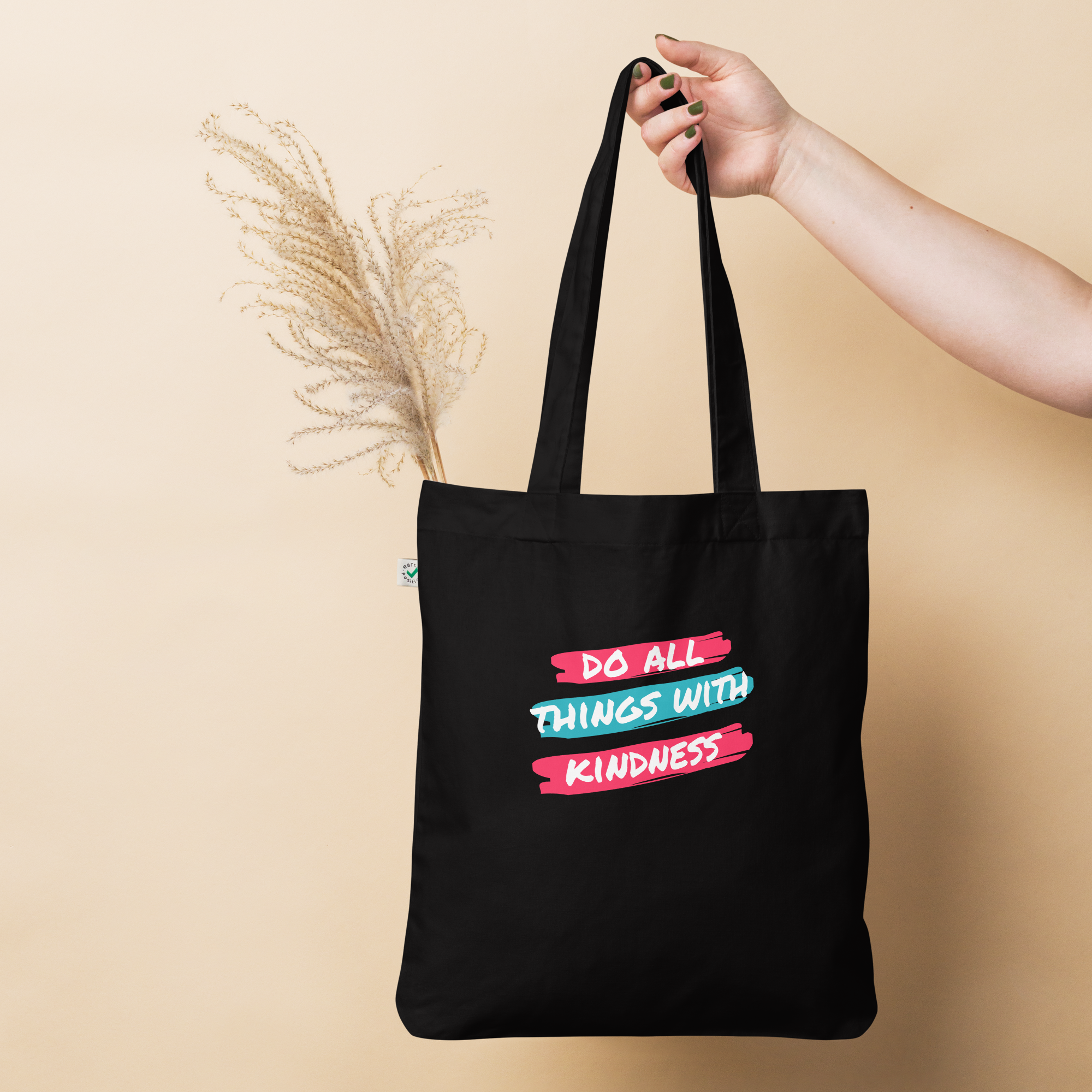 Organic fashion tote bag - Image 2